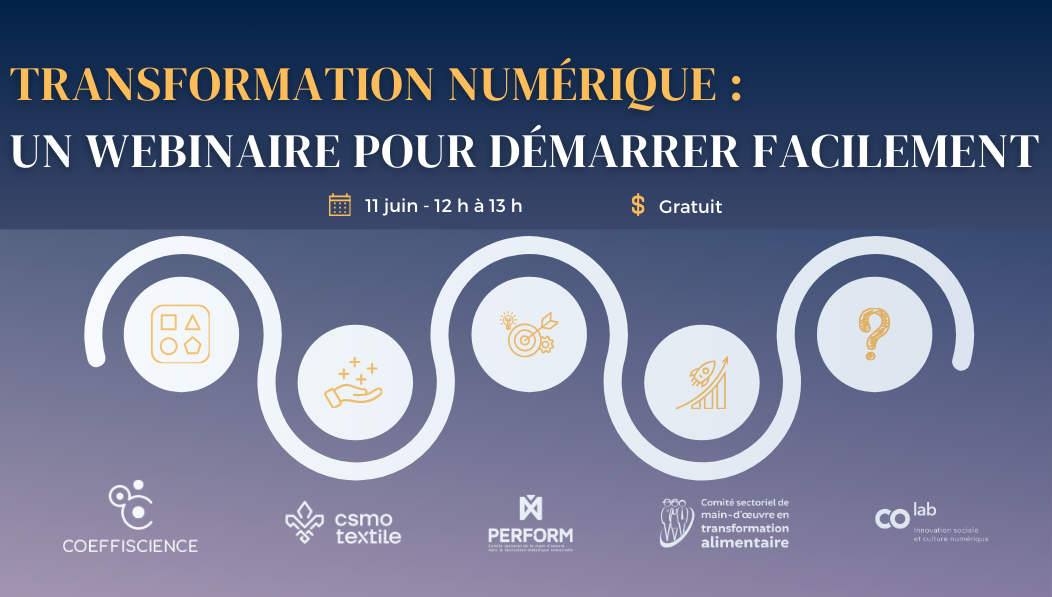 Un webinaire pour démarrer facilement sa transformation numérique