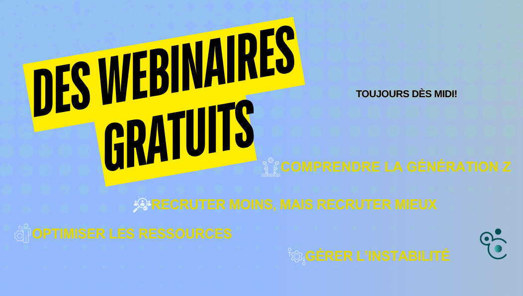Découvrez quatre nouveaux webinaires gratuits pour transformer vos pratiques RH