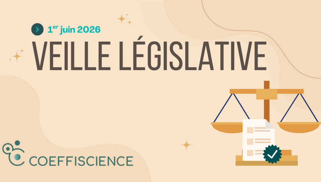 Veille législative du 1er juin 2026