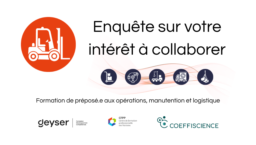 Formation de préposé.e aux opérations de manutention et logistique : quel est votre intérêt?